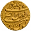 Gold Mohur Coin of Aurangzeb of Alamgirpur Mint.