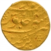 Exceedingly Rare Gold Mohur Coin of Aurangzeb of Parenda Mint.