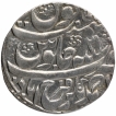 Silver One Rupee Coin of Ahmadnagar Farrukhabad Mint of Farrukhabad.