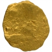 Gold Apranji Fanam Coin of Maratha Confederacy.