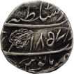 Silver One Rupee Coin of Ranjit Singh of Lahore Dar ul Saltana Mint of Sikh Empire.