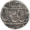 Silver One Rupee Coin of Najibabad Mint of Awadh.