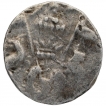 Silver One Eighth Rupee Coin of Nasir ud din Haidar of Lakhnau Mint of Awadh.