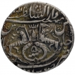 Silver One Rupee Coin of Nasir ud din Haider of Dar us Sultanat Luknow MInt of Awadh.