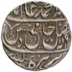 Silver One Rupee Coin of Mahe Indrapur Mint of Bharatpur State.