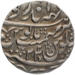 Silver One Rupee Coin of Mahe Indrapur Mint of Bharatpur State.