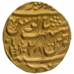 Gold Mohur Coin of Balwant Singh of Brij Indrapur Mint of Bharatpur.