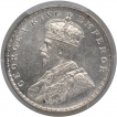 Silver One Rupee Coin of King George V of Bombay Mint of 1917.