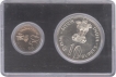 UNC Set of 25th Anniversary of Independence of Bombay Mint of 1972.