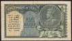 One Rupee Note of King George V Signed by J.W. Kelly of 1935.