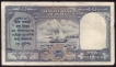 Ten Rupees Bank Note of King George VI Signed by C. D. Deshmukh of 1944.