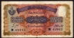 Rare Hyderabad State Ten Rupees Note Signed by Ghulam Muhammad of 1939.