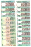 Five Rupees  Complete set of Forty Five Notes.