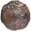 Punch Marked Silver Vimshatika Coin of Panchala Janapada.