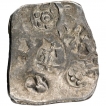 Extremely Rare Punch Marked Silver Karshapana Coin of Vatsa Janapada.