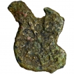 Cast Copper Taurine shaped coin of Kaushambi Region.