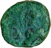 Extremely Rare Copper Coin of Chandragupta II of Gupta Dynasty of Garuda type.