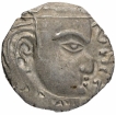 Silver Drachma Coin of Skandagupta of Gupta Dynasty of Madhyadesha type.