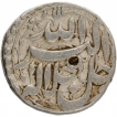 Silver One Rupee Coin of Akbar of Agra Mint.