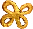 Gold Mohur Coin of Akbar of Jaunpur Mint.