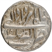 Silver One Rupee Coin of Jahangir of Akbarnagar Mint.