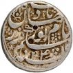 Silver One Rupee Coin of Nurjahan of Surat Mint.