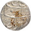 Rare Silver One Rupee Coin of Farrukhsiyar of Torgal Mint.