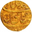 Gold Mohur Coin of Ahmadnagar Farrukhabad Mint of Farrukhabad.