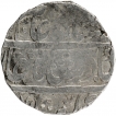 Silver One Rupee Coin of Muhibullanagar Mint of Rohilkhand.