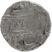 Silver One Rupee Coin of Muhibullanagar Mint of Rohilkhand.