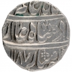 Silver One Rupee Coin of Murtazabad Mint of Rohilkhand.