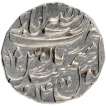 Silver One Rupee Coin of Murtazabad Mint of Rohilkhand.