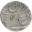 Silver One Rupee Coin of Sambal Mint of Rohilkhand Kingdom.