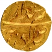 Gold One Sixth Mohur Coin of Bhupinder Singh of Patiala State.