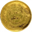 Gold Half Mohur Coin of Gulab Singh of Rewa.