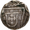 Silver Half Pardao Coin of Jose I of Goa of Indo Portuguese.