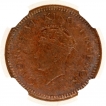 Bronze Half Pice Coin of King George VI of Calcutta Mint of 1938.