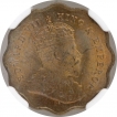 Cupro Nickel One Anna Coin of King Edward VII of Bombay Mint of 1910.