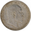 Silver Two Annas Coin of King Edward VII of Calcutta Mint of 1909.