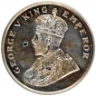 Cupro Nickel Eight Annas Coin of King George V of Bombay Mint of 1920.