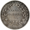 Silver One Rupee Coin of King William IIII of Calcutta Mint of 1835.