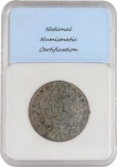 Silver One Rupee Coin of King William IIII of Calcutta Mint of 1835