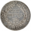 Silver One Rupee Coin of King William IIII of Calcutta Mint of 1835.