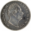 Silver One Rupee Coin of King William IIII of Bombay Mint of 1835.