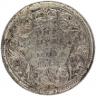 Silver One Rupee Coin of Victoria Queen of Bombay Mint of 1862.