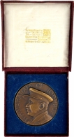 Extremely Rare Bronze Victory Medal of Umaid Singh of Jodhpur State.