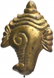 Bronze Cap Badge of Travancore Police.