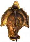 Bronze Cap Badge of Travancore Police.