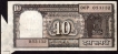 Butterfly Error Ten Rupees Bank Note Signed by  S. Venkitaramanan in Black Note Series.