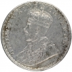 Error Silver One Rupee Coin of King George V of Bombay Mint of 1917.